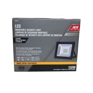 ACE LED Mountable Security Light – 50W Black