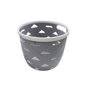 Storage Basket – 254 × 254 × 210 mm, Grey