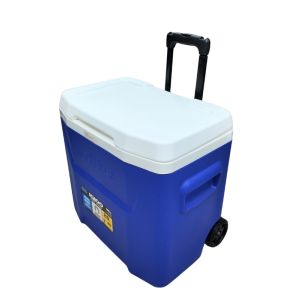 Igloo Rolling Cooler with Wheels & Pull Handle – Blue
