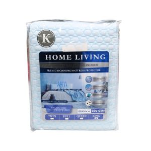 Home Living Cooling Mattress Protector 17x24/20x32inch King 1Ea 720-1438733