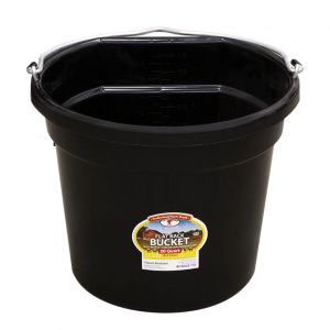 Duraflex Rubber Bucket Black 20 Qt 1 Each 7018856