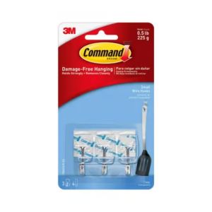 Plastic Wire Hooks -Value pack