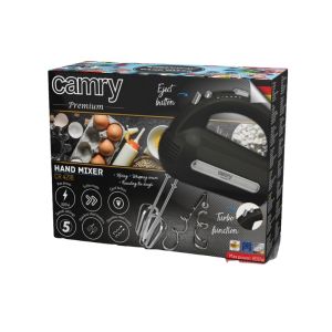 Hand Mixer – 800W W/ Stainless Steel Beaters & Dough Hooks