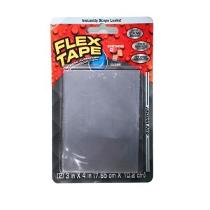 Flex Tape Clear Rubberized Waterproof Patch