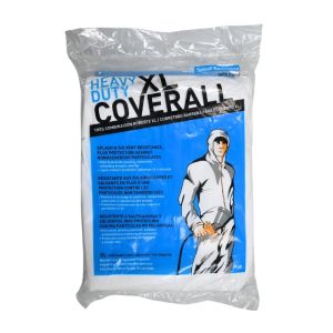 Heavy-Duty XL Protective Coverall with Hood