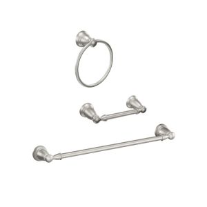 Banbury Bathroom Hardware Kit – Brushed Nickel
