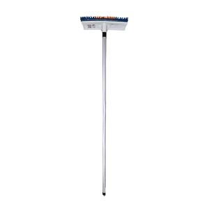 Floor Scrub Brush with Long Handle-Multicolor