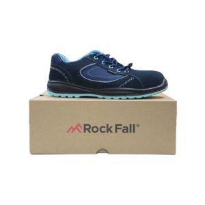 Rock Fall Lightweight  Ladies Safety Boot- Size 6 Blue