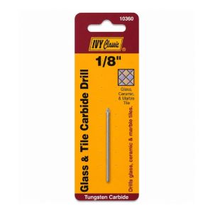 Glass & Tile Carbide Drill Bit 1/8