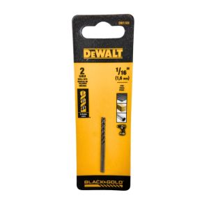 Ace 1/16 in. Black Oxide Split Point Drill Bit 2 pc 1 Each 2000008