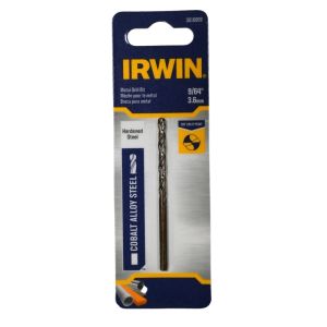 IRWIN Cobalt Alloy Steel Metal Drill Bit 9/64