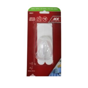 ACE General Purpose Damage-Free Wall Hook – Large (6.6 lb 12 pk)