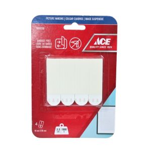Ace Removable Picture Strip Card 4 Pairs 3.3 Pound capacity 1 Pack