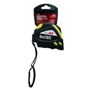 Ace Holding Auto Retractable Tape Measure 26 Ft 1 Each 2387447