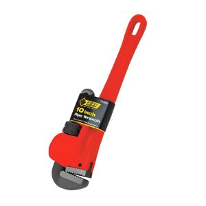 Ace Intl Steel Grip Pipe Wrench 10 In Red 1 Each