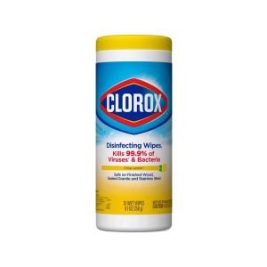 Clorox Disinfecting Wipes – Crisp Lemon, 35 Count