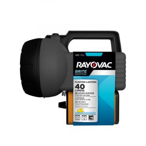 Rayovac Brite Essentials 40 lm Black LED Floating Lantern 1 Each 3899200