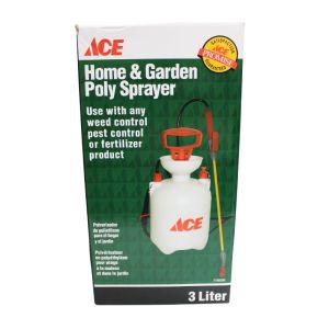 Ace Holdings Plastic Pump Sprayer .8 Gl 3 Lt White 1 Each 7196298