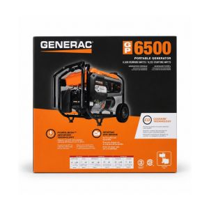 Generac Portable Generator 6500w 1 Ea 3899218