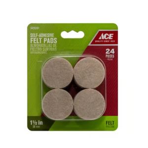 Self-Adhesive Felt Pad 1-1/2 Inch