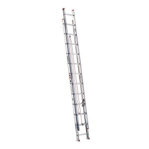 Werner 24 ft. H Aluminum Telescoping Extension Ladder Type III 200 l1 Each 10223