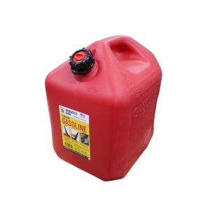  Gasoline Container – Red Plastic Fuel Can 5Gal