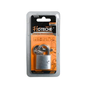 Hoteche Heavy-Duty Aluminum Padlock – 30mm W/ 2 Keys
