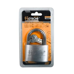 Hoteche Heavy-Duty Aluminum Padlock 60mm W/ 2 Key 1Ea 180005
