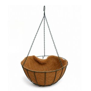 Hanging Planter Basket w/ Coco Liner-14
