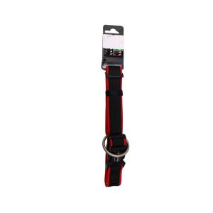 Dog Collar – Red & Black