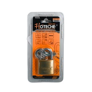 Hoteche Heavy-Duty Brass Padlock – 30mm W/ 3 Keys