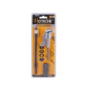 Hoteche 8-Piece Angle Extension Screwdriver Bit Holder Set – 1/4
