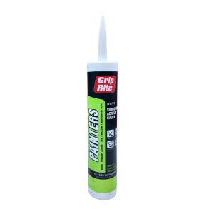 Grip-Rite Painters White Silicone Acrylic Caulk – 10 oz
