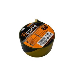 Hoteche Warning Tape – 150 mm × 50 m (Black/Yellow)
