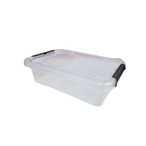 Clear Plastic Storage Box with Lid 3L 1Ea 348764