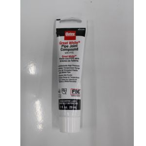 Oatey Great White Pipe Joint Compound-1fl.oz