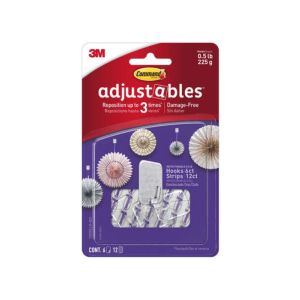 Ace Command Adjustable Hook 6pk   1 Ea 5018666