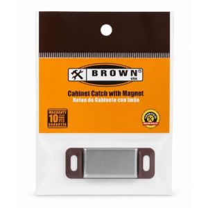 Brown USA Magnetic Cabinet Catch