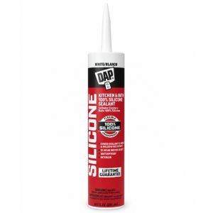Kitchen & Bath 100% Silicone Sealant White 9.8 fl oz