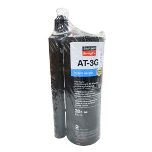 Simpson Strong-Tie AT-3G Hybrid Acrylic Anchoring Adhesive – 28 oz