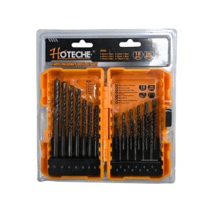 Hoteche Masonry Drill Bit Set 18-Piece Carbide Tip