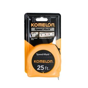 Komelon Speed Mark Measuring Tape – 25 ft