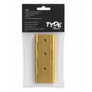 Cronexrabo Butt Hinge 4 In Solid Brass 1 Each