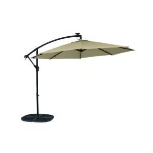 Patio Umbrella Tiltable Offset-10' Tan