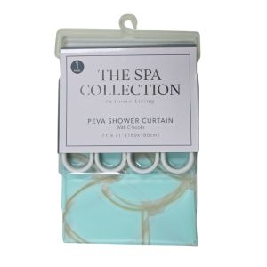 Shower Curtain with C-Hooks 71