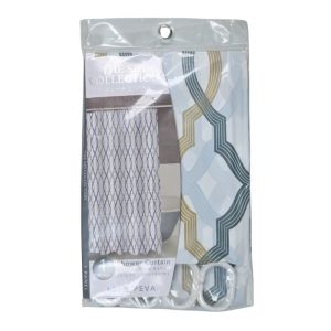Shower Curtain with C-Hooks 71