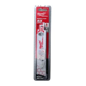Milwaukee Torch Reciprocating Saw Blade 5pk 6
