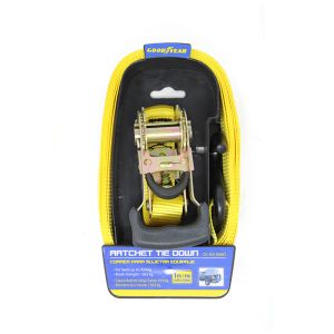 Mays Ratchet Tie Down 3000 Lb 14 Ft Yellow 1 Each 991-90139967