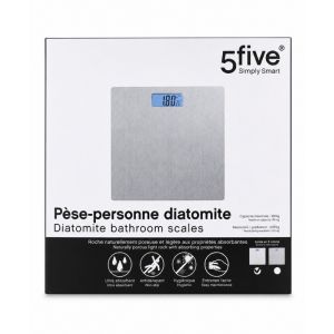 5five Diatomite Digital Bathroom Scale 180kg