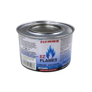 EZ Flames Methanol Blue Gel Fuel – 2.5 Hour Burn